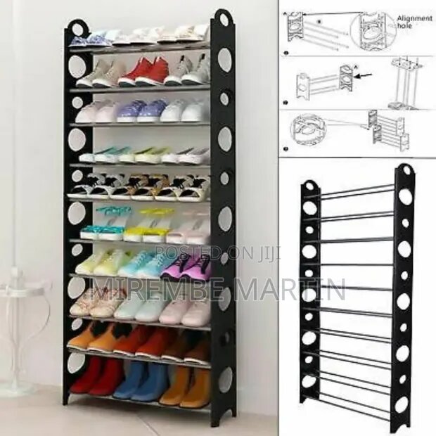 Étagère à Chaussures 10 Niveaux