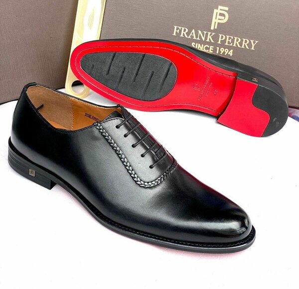 Frank Perry Solid Leather Shoes