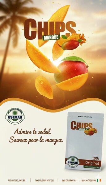 Chips Mangue 100% Naturel