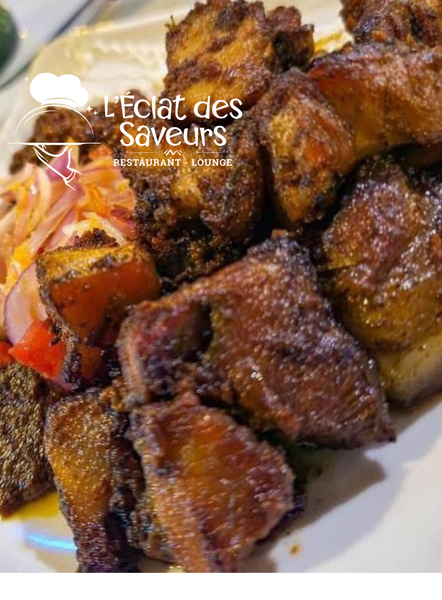 Viande de porc braisé