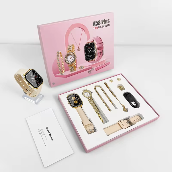 A58 Plus SmartWatch (Lady's Gift Box)
