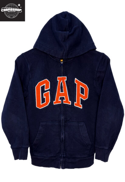 Hoodie zippé bleu marine GAP
