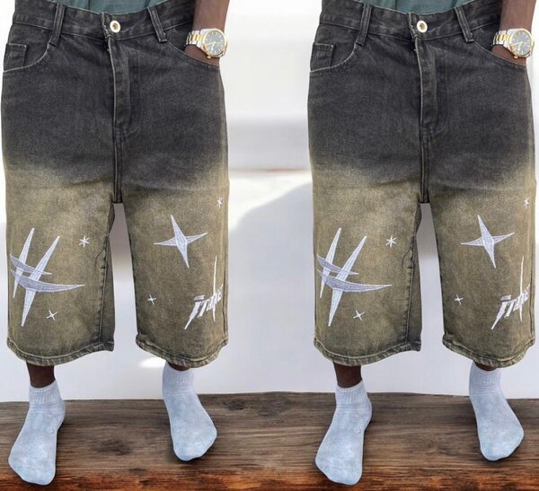 Shorts en jean décontractés