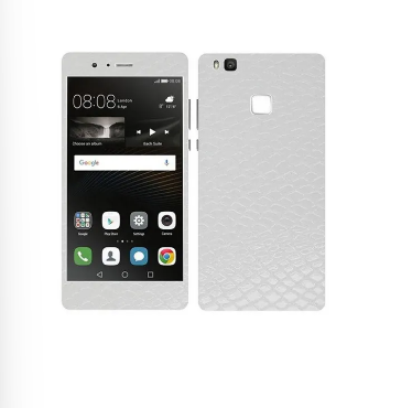 Huawei Honor 8 Smart White Snake Leather Texture Mobile Skin