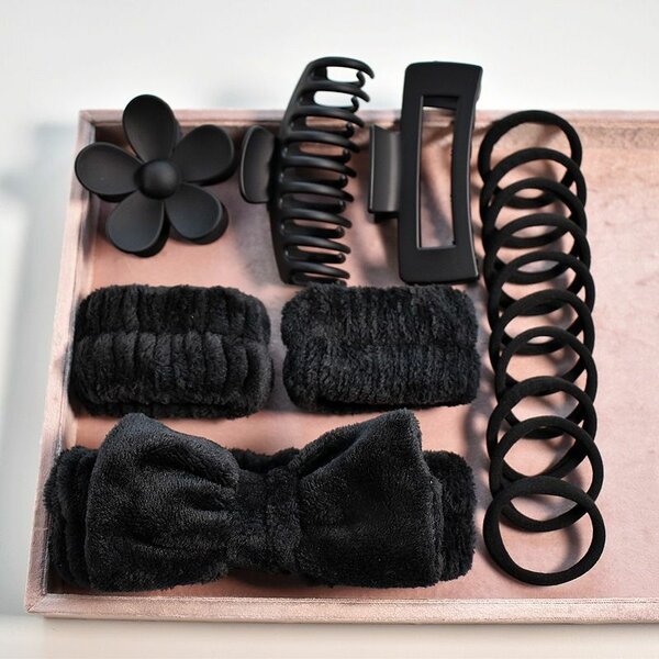 Hair Accessories Set (Black)