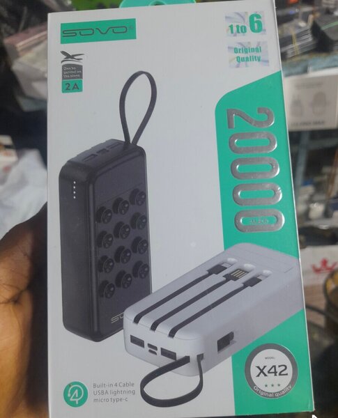 Chargeur SOVO 20000mAh