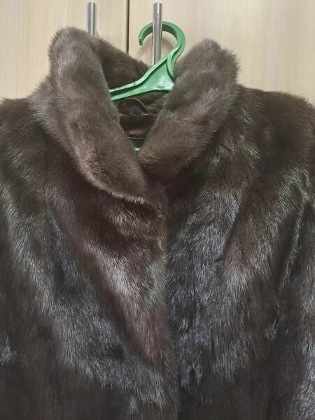 Цельная шуба женская