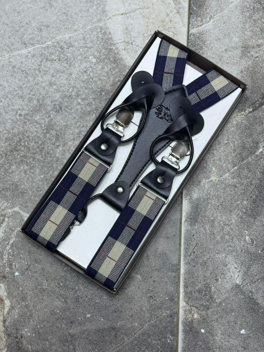 Elegant Men's Suspenders Set