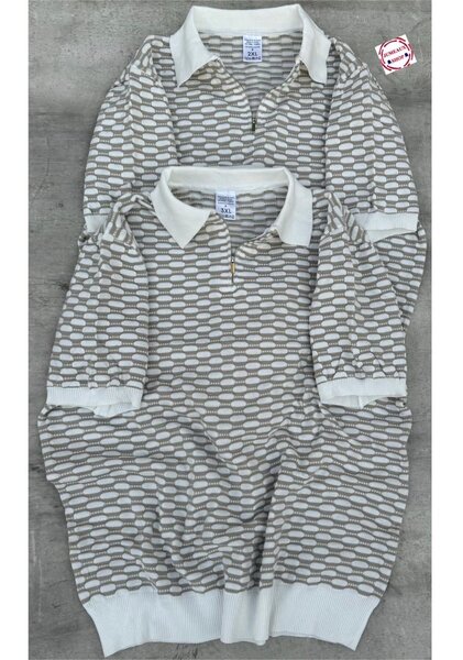 T-shirt en maille rétro homme