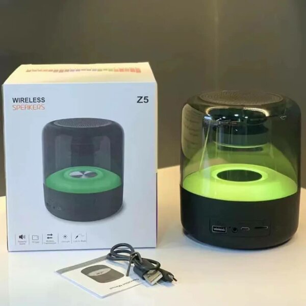 Mini haut-parleur coloré LED c