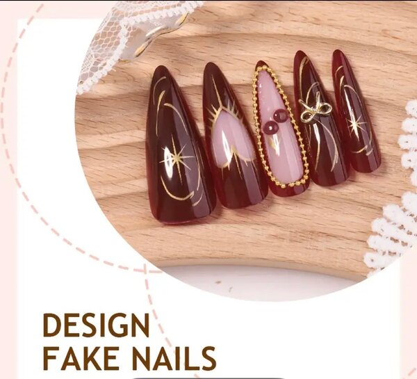 Ongles Faux Design Luxe