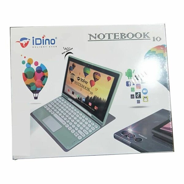 tablette professionnelle 2 puces 10 pouces idino notebook10