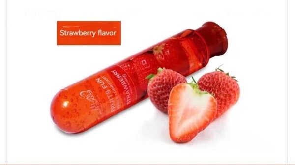 Lubrifiant saveur fraise