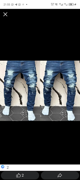 Jeans déchirés pour hommes