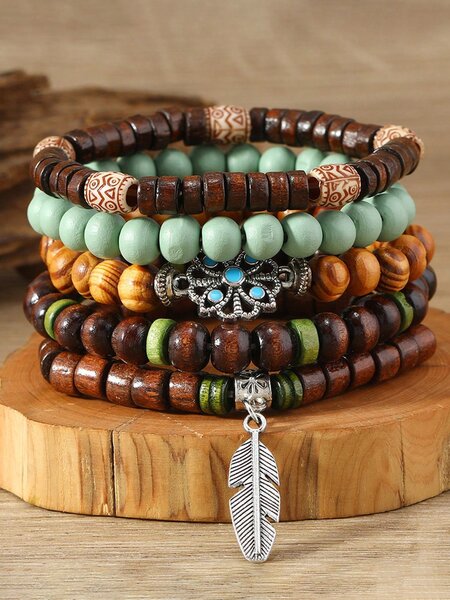 Bracelets en bois bohème