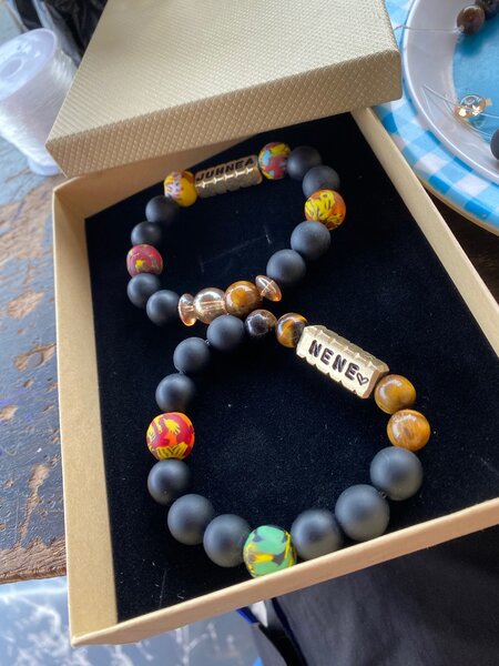 Bracelet and waistbeads anything about beads