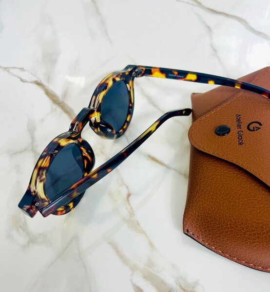 Lunettes de soleil léopard