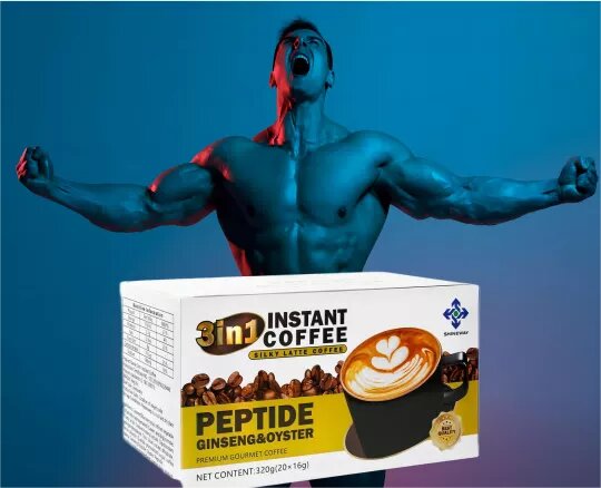 Café instantané 3 en 1 Peptide