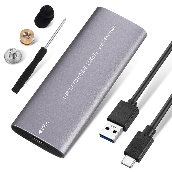 Boîtier USB-C pour SSD M.2