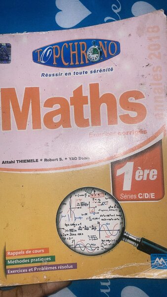 Livre Mathématiques 1ère Série