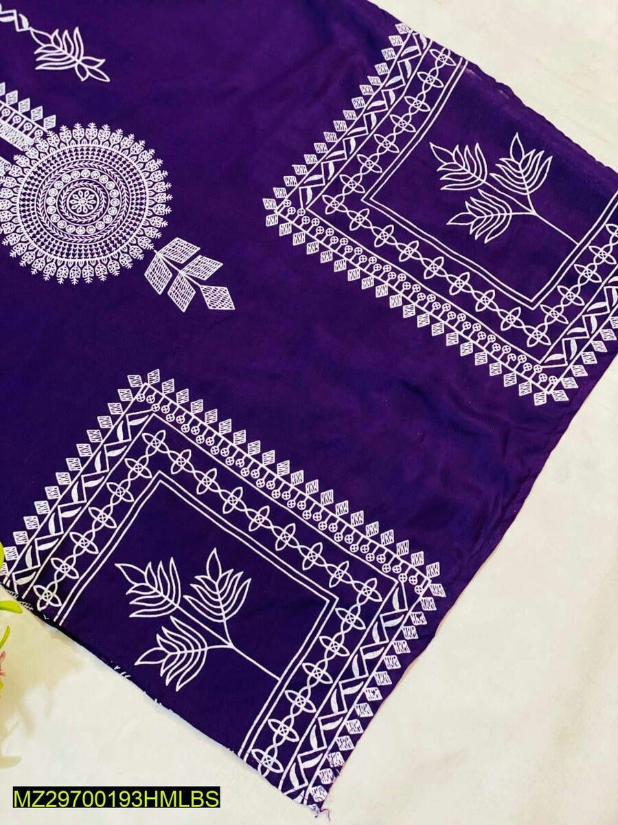 2 pcs stitched lawn suit