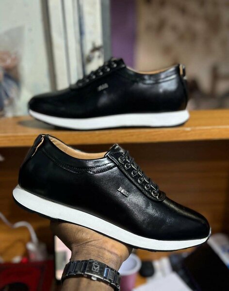 Chaussures Noires en Cuir