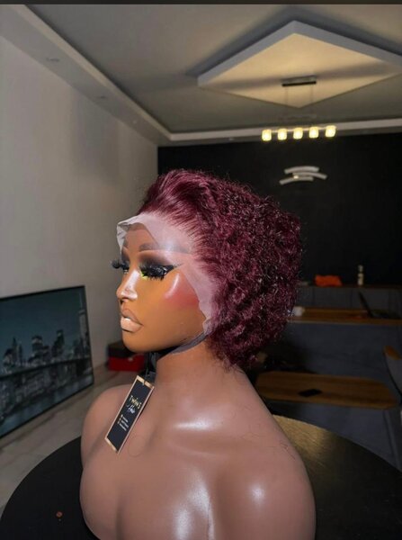 Perruque pixie frontal Normal