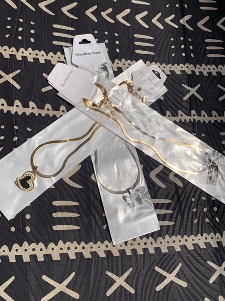 Colliers élégants en acier inoxydable