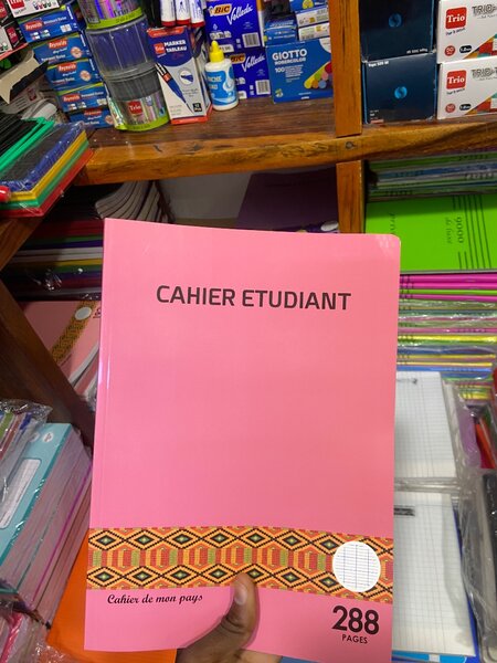 5 Cahier Étudiant 288p à12000f