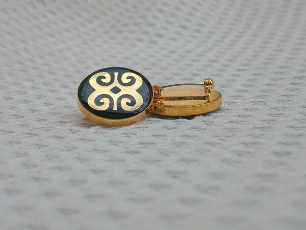 Adinkra Symbol Lapel pin