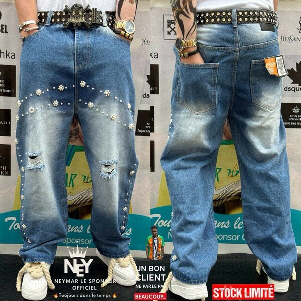 Jean tendance décontracté