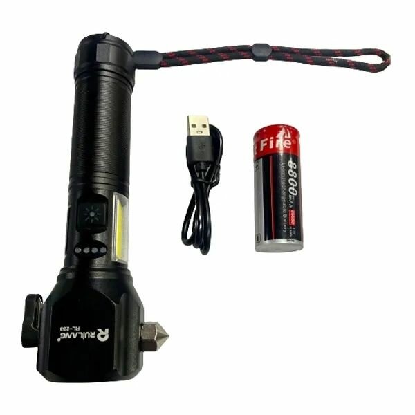 Ruilang RL-233 Emergency Flashlight & Charging Bank Waterpro
