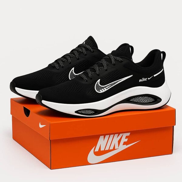 Chaussures de sport noires Nike