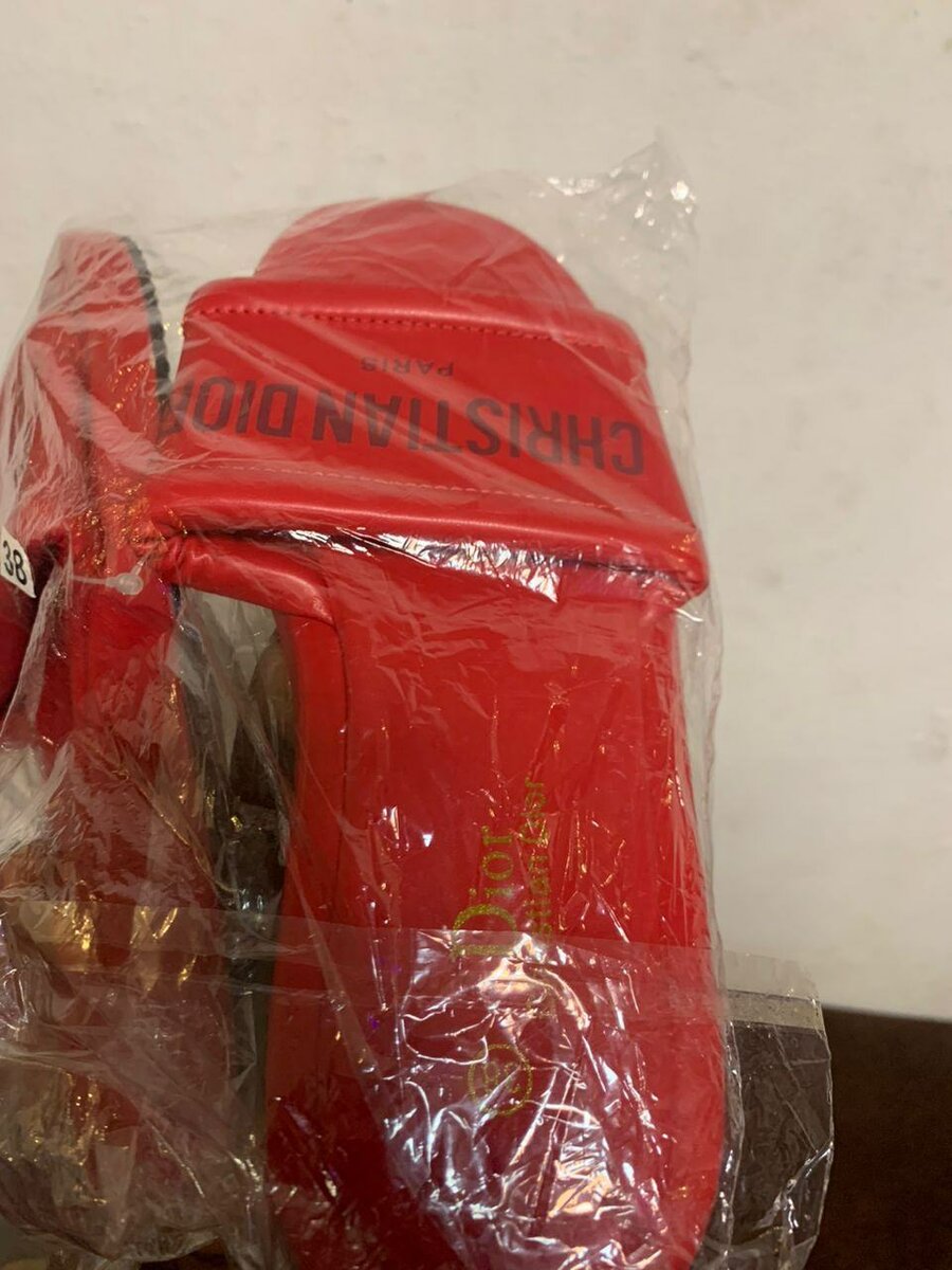 Christian Dior Paris Heel Slide