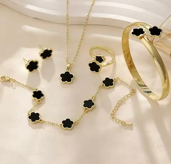 5 pieces jewelry set