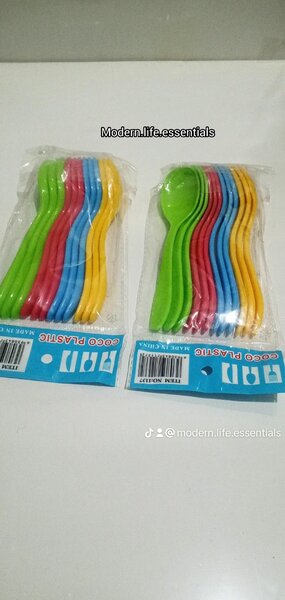 Coco plastic, small 16 cedis , medium 20 Cedis, large 25 ced