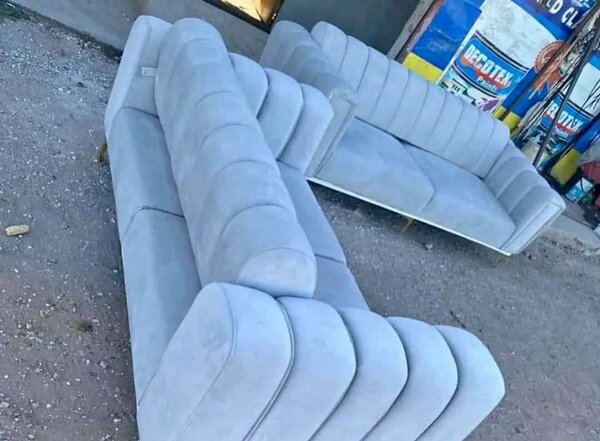 King chairs k3000 one ,L shaded sofa k10500,three seaters