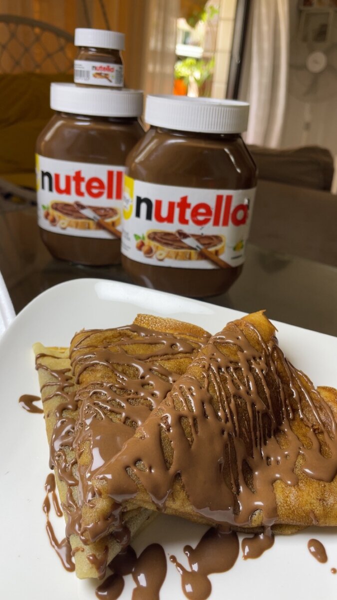 Crêpes au Nutella Délicieuses