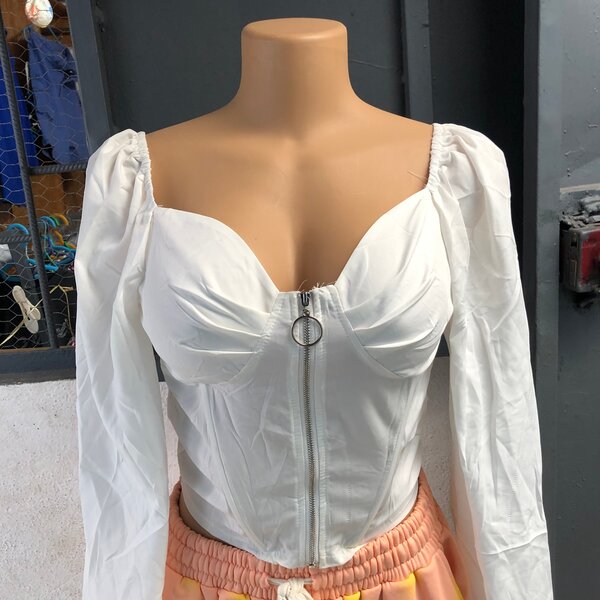 Top corset style femme