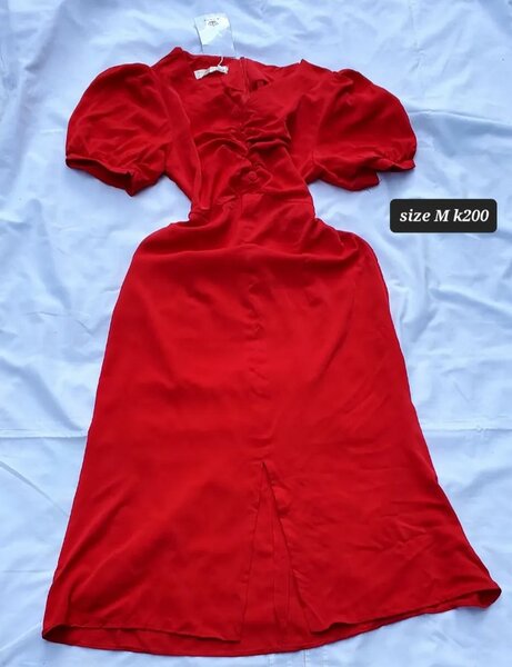 Stylish women's dress red