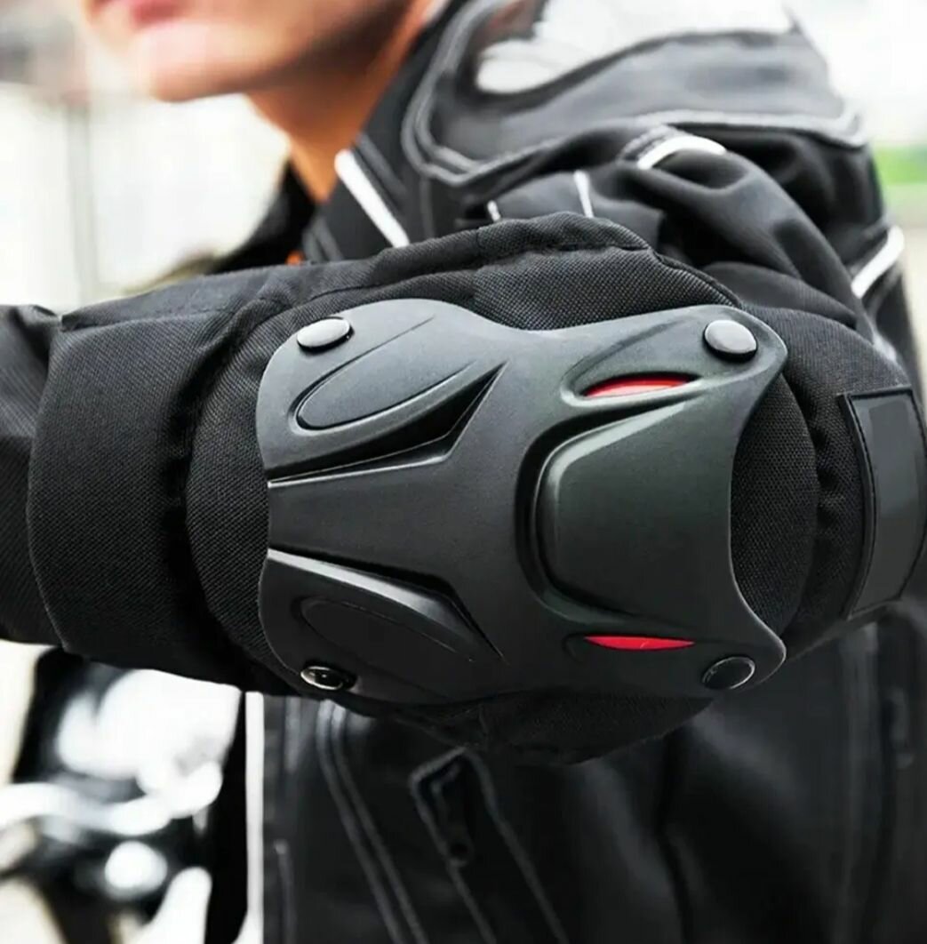 Genouillères de protection moto
