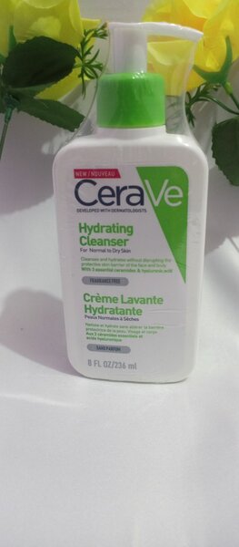 CeraVe Hydrating facial cleanser