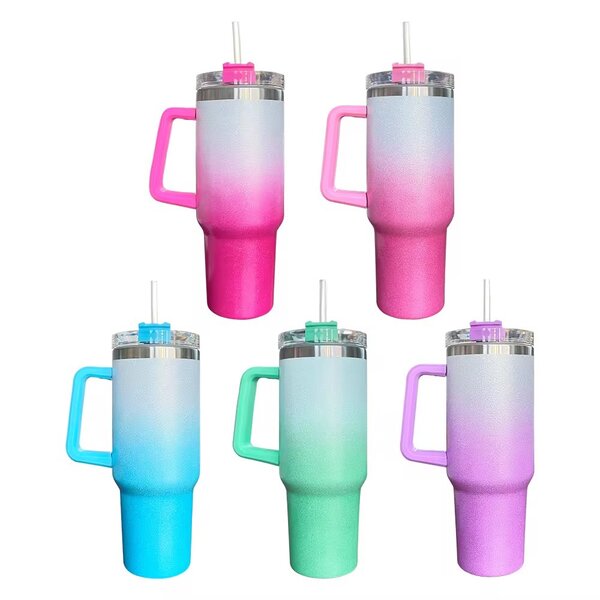 Gourde pailletée multicolore