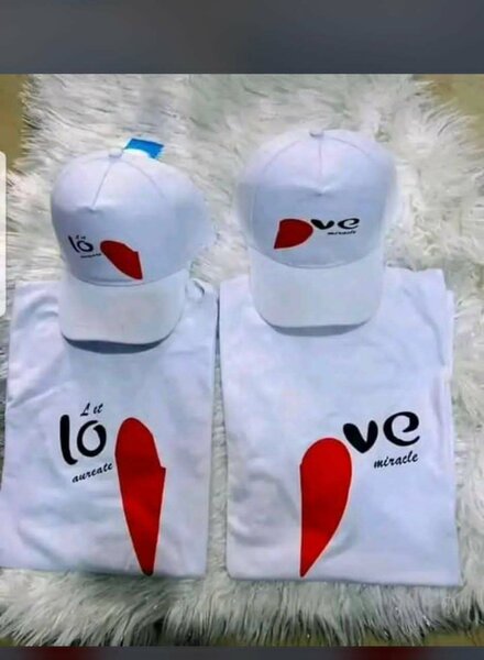 Ensemble T-shirt et Casquette Duo Love
