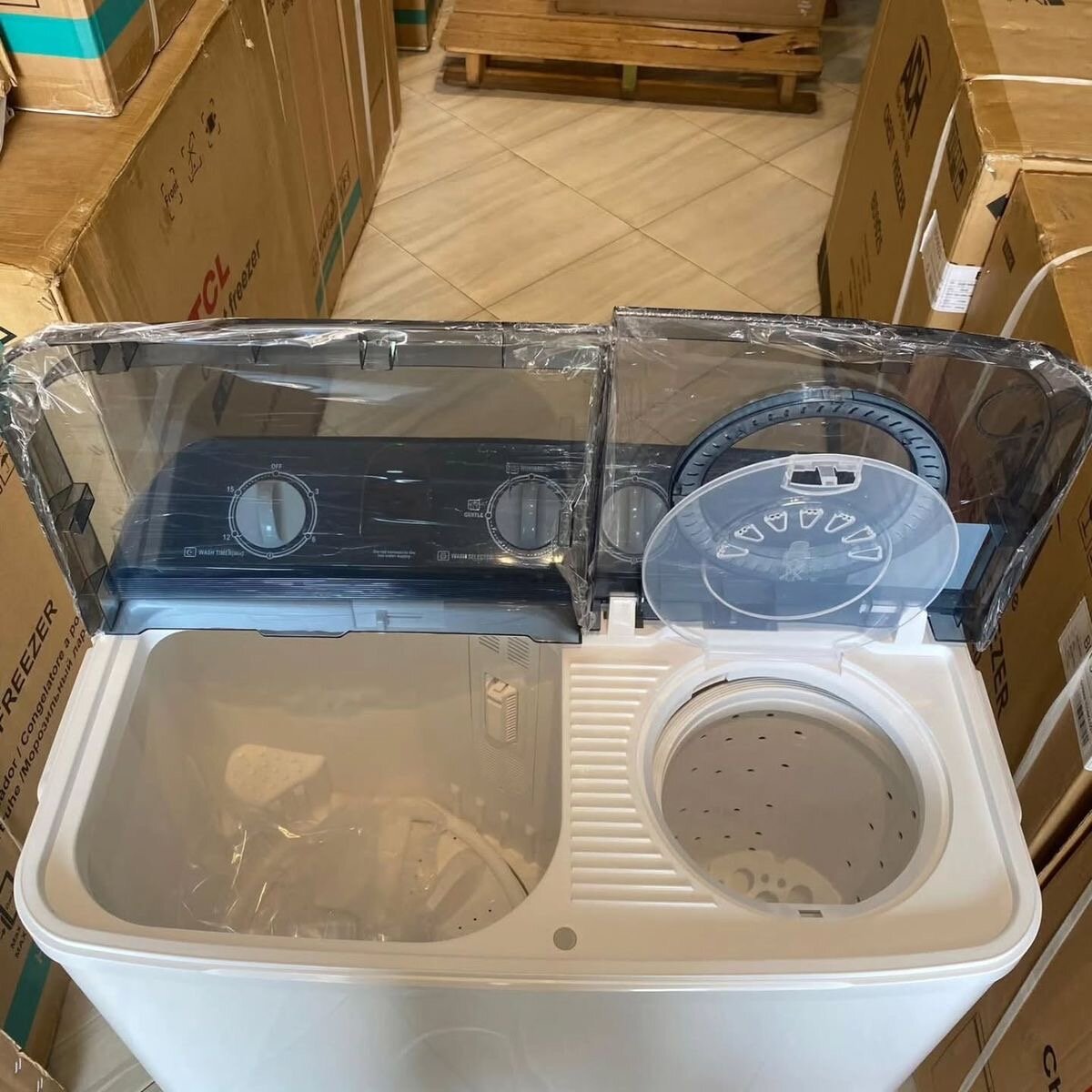 Lave-linge semi-automatique 7 kg