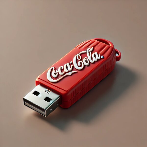 Notebook USB Coke Branded