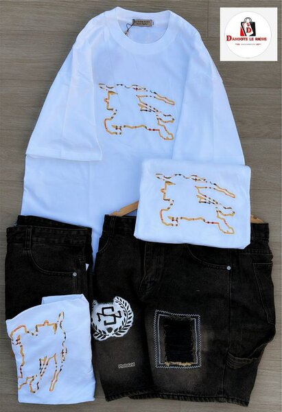 T-shirt et short tendance