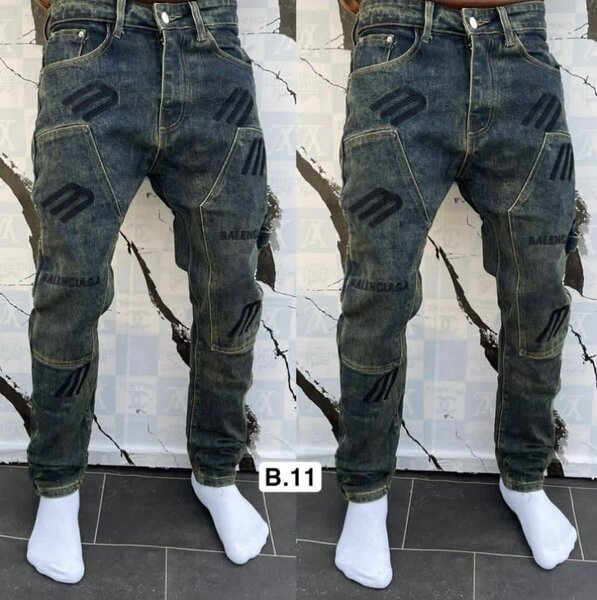 Jean slim fit tendance homme