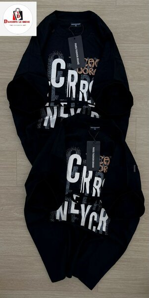 T-shirt graphique noir