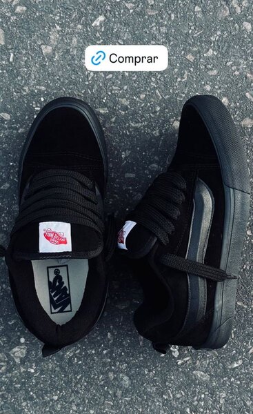 Baskets noires unisexes élégantes